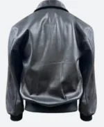Drake Amici Violente Leather Jacket Back image