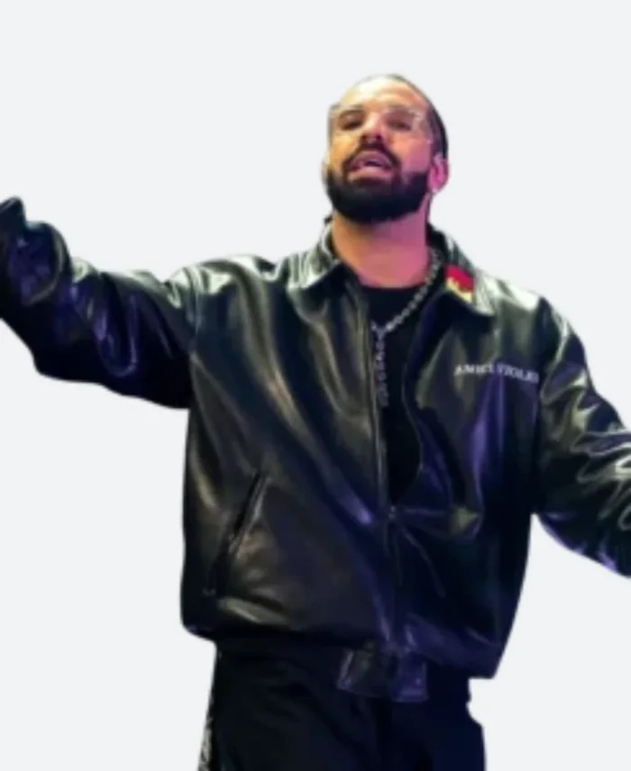 Drake Amici Violente Leather Jacket