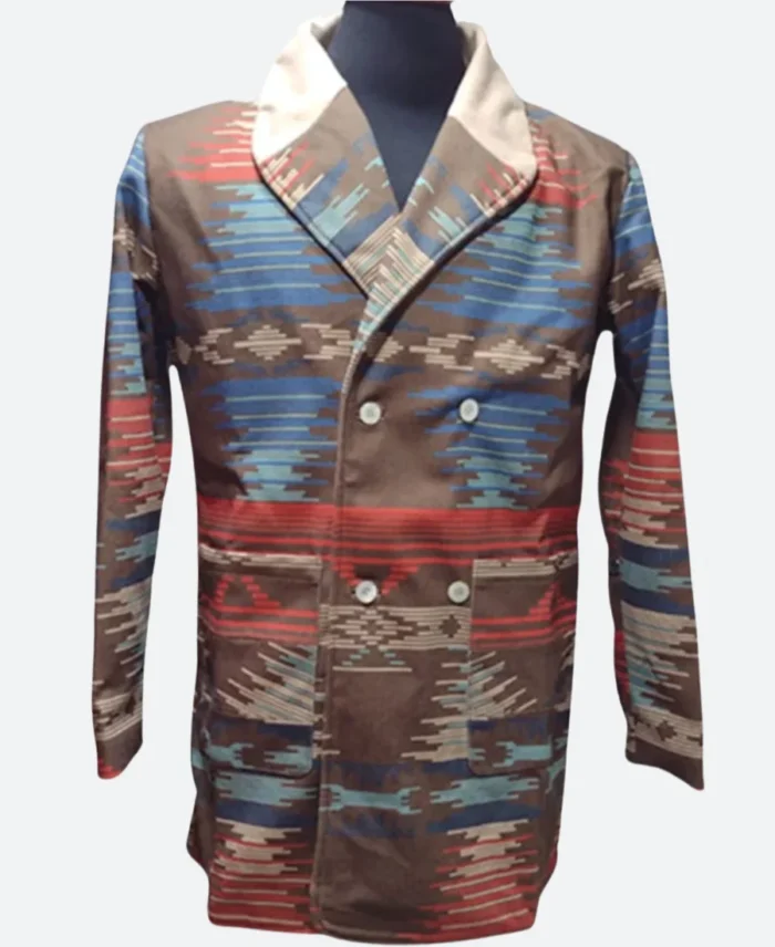 Dumb And Dumber Lloyd Cowboy Jacket Back Image