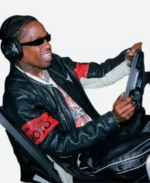 F1 Grand Prix Travis Scott Leather Jacket