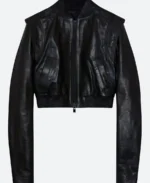 Found S02 Gabi Mosely Leather Jacket Frtont Image