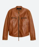 Grosse Pointe Garden Society S01 Brett Leather Jacket Back Image