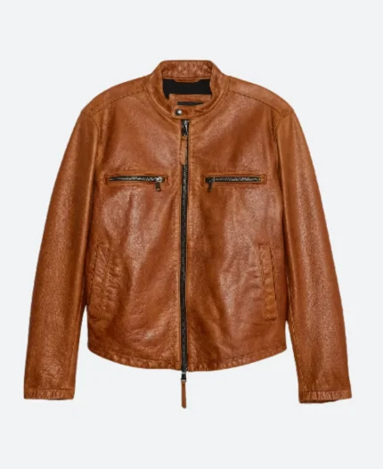Grosse Pointe Garden Society S01 Brett Leather Jacket Back Image