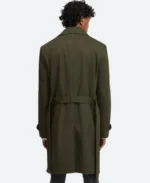 Happiness 2025 Charlie Trench Coat Back Image