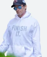 Hugh Jackman Finish It Hoodie Actor Image