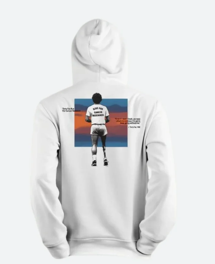 Hugh Jackman Finish It Hoodie Back Image