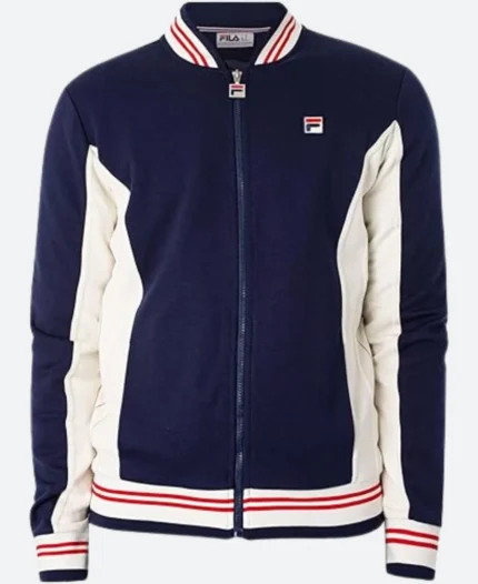I Jack Wright S01 Gray Wright Zipper Track Jacket Front Image