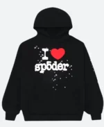 I Love Mariah Sp5der Hoodie Back Image