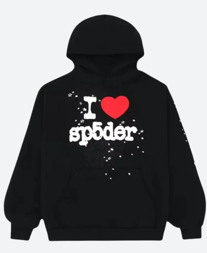 I Love Mariah Sp5der Hoodie Back Image
