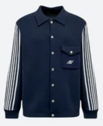Jalen Hurts Autry Stripes Track Jacket Back Image