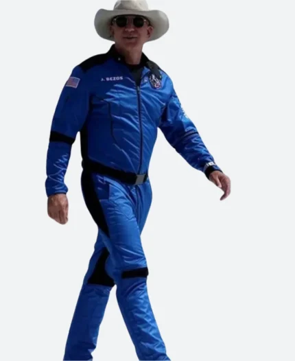 Jeff Bezos Blue Origin Space Jumpsuit Actor IM age