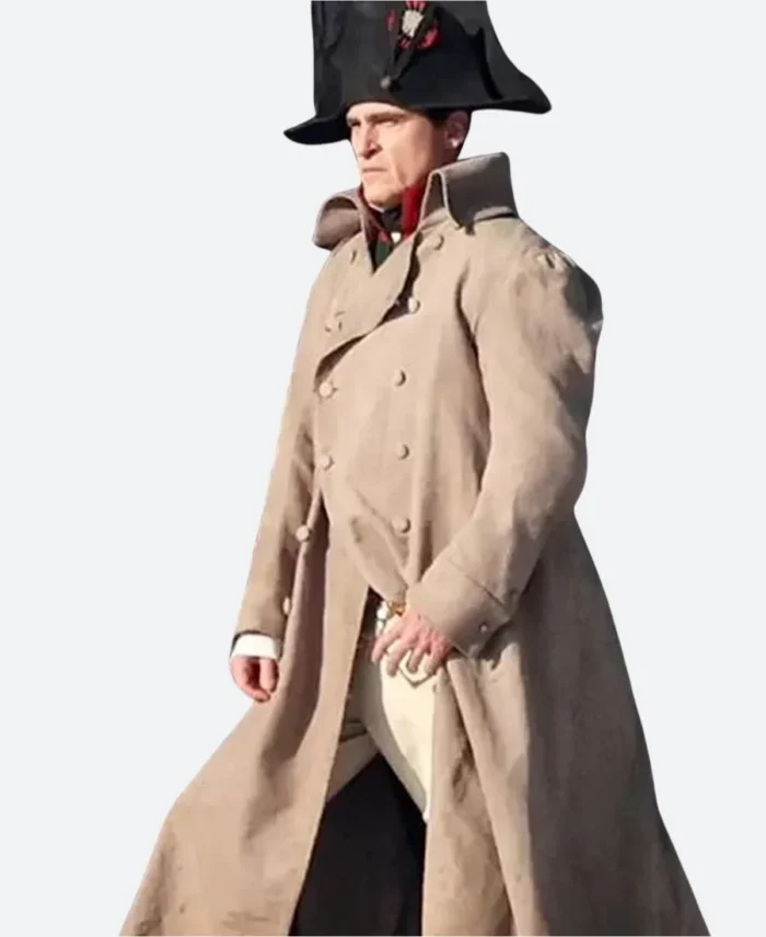Joaquin Phoenix Napoleon Bonaparte Trench Coat Front Image