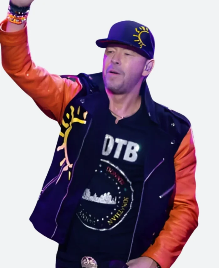 Jordan Knight New Kids On The Block Jacket Orqange Image