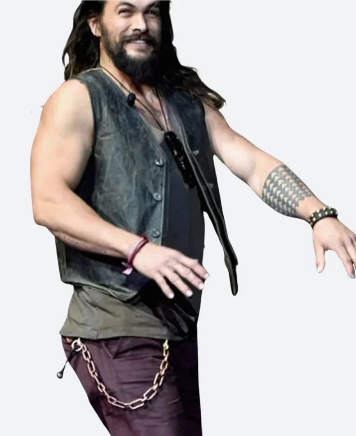 Justice League Aquaman Vest Actor IMage