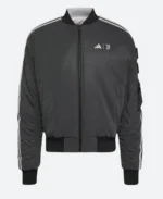 Juventus FC X Nasa Bomber Jacket Blaack Front Image