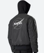 Juventus FC X Nasa Bomber Jacket Black Back Image
