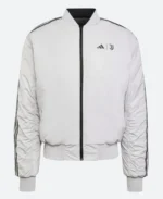 Juventus FC X Nasa Bomber Jacket White Front Image