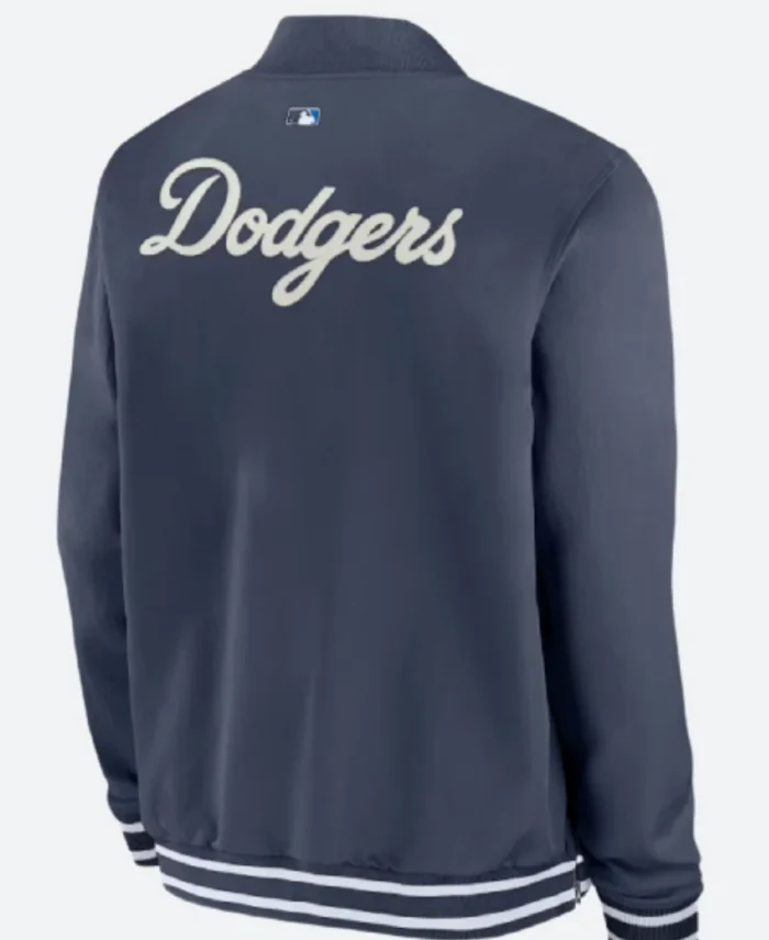 LA Dodgers City Connect Bomber Jacket Back Image