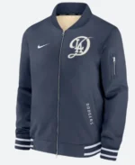LA Dodgers City Connect Bomber Jacket Front Image
