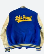 Lake Forest Letterman Varsity Jacket Back Image