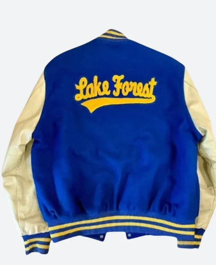 Lake Forest Letterman Varsity Jacket Back Image