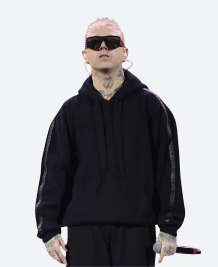 Lazza 2024 Pullover Hoodie Back Image