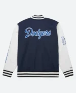 Los Angeles Dodgers Clutch Raglan Varsity Jacket Front Image