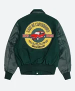 Maya Jama Varsity Jacket Back Image