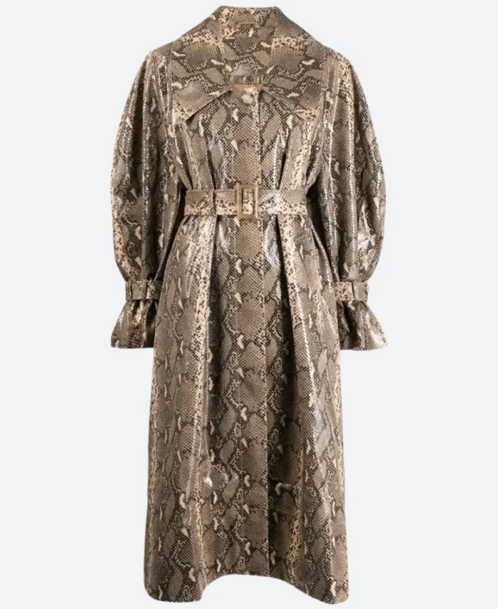 NYC Selena Gomez Trench Coat Front Image