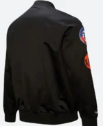 New York Knicks Hardwood Varsity Jacket Back Image