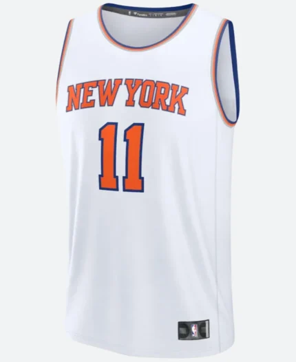 New York Knicks Jalen Brunson Jersey Front Image