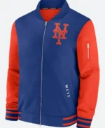 New York Mets Dugout Bomber Jacket Front IMage