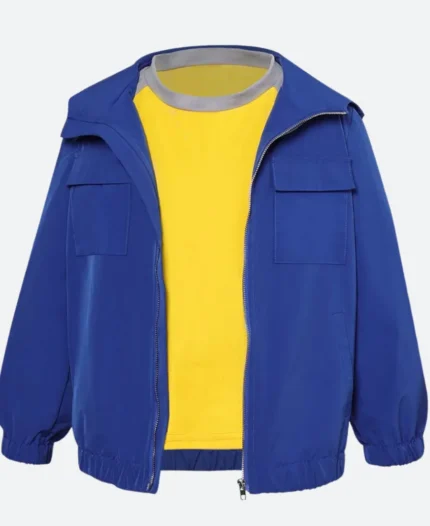 Percy Jackson And The Olympians Grover Underwood Hooded Jacket Front IM age