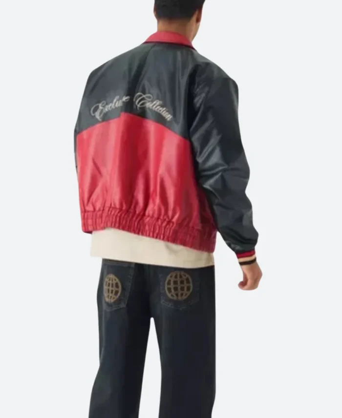 Pop The Balloon Live S01 Chase DeMoor Leather Jacket Back Image