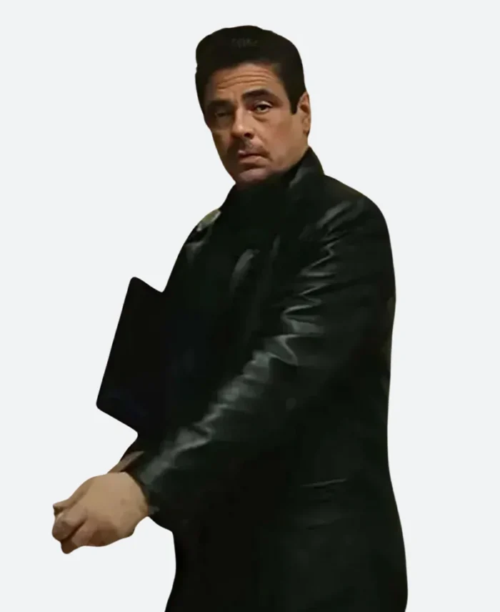 Reptile Tom Nichols Leather Blazer ACtor Image