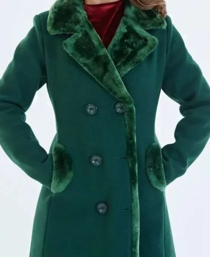 Rescuing Christmas Erin Trench Coat - Image 2