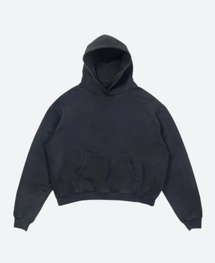 Rue Porter Pullover Hoodie Black Front Image