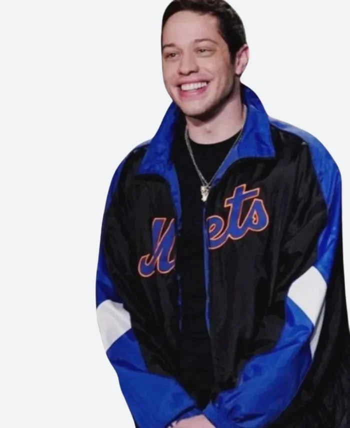SNL Pete Davidson Mets Jacket Actor Image
