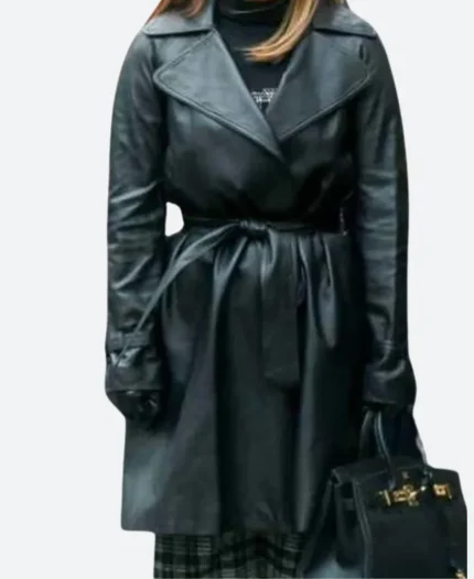 Second Act Maya Leather Coat