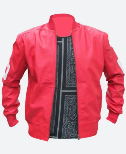 Seinfeld S09 David Puddy 8 Ball Bomber Jacket