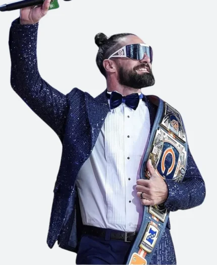 Seth Rollins 2025 Draft Sequin Blazer