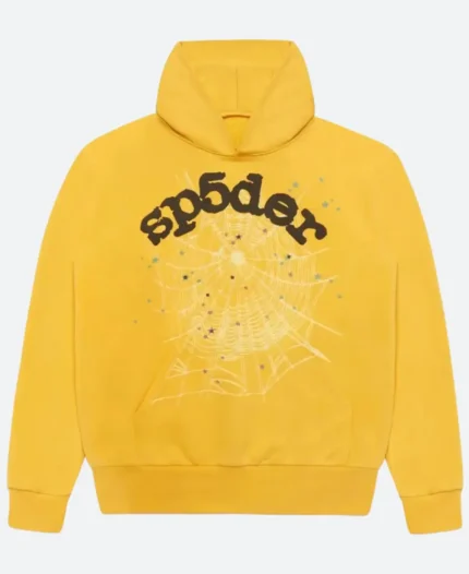 Sp5der Websuit Yellow Hoodie