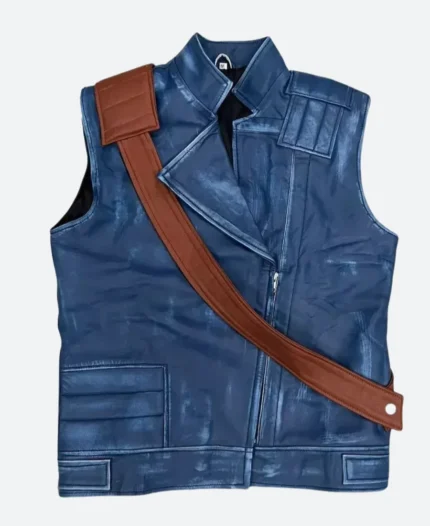 Star Wars Jedi Survivor Cal Kestis Leather Vest Front Image