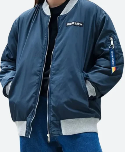 Starfield Flight Crew Bomber Jacket Front Image