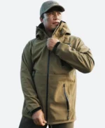 Swazi ibex Hooded Jacket Olive Green
