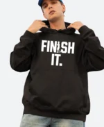Terry Fox Finish It Pullover Hoodie Front Image