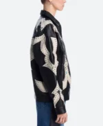 The Equalizer S05 Delilah Studded Leather Jacket Front Image