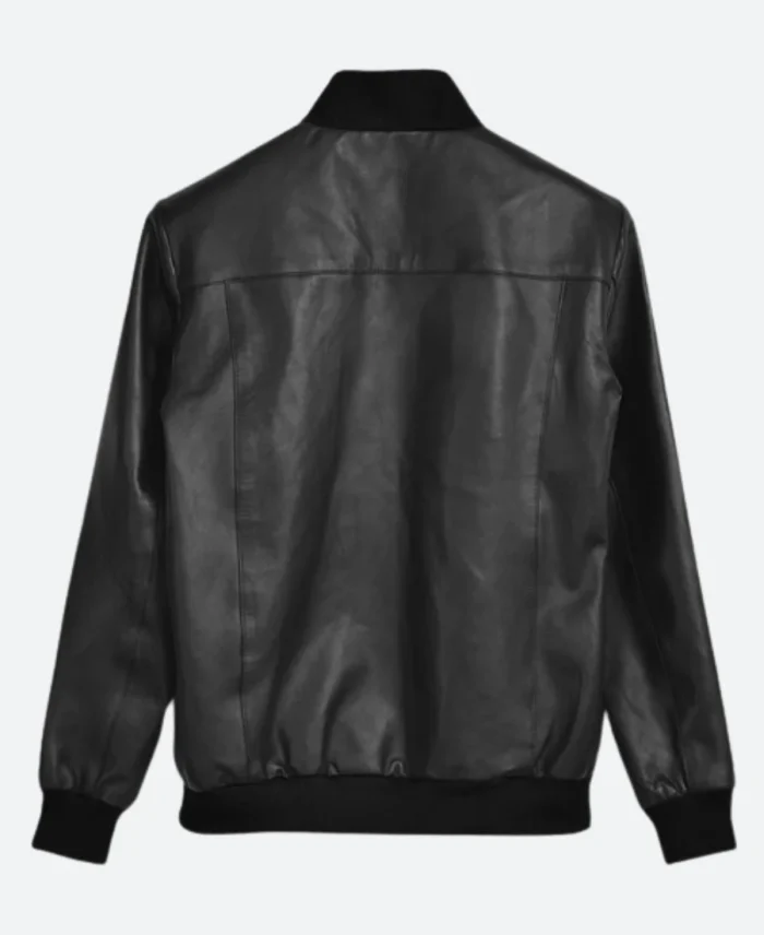 The Eternals Ikaris Leather Jacket BAck Image