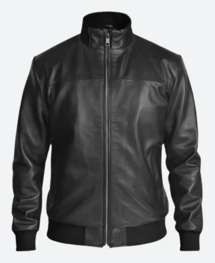 The Eternals Ikaris Leather Jacket BAck Image