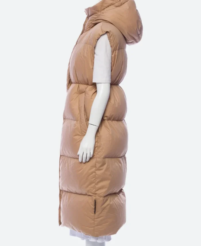 The Studio Maya Hooded Puffer Coat Side Image